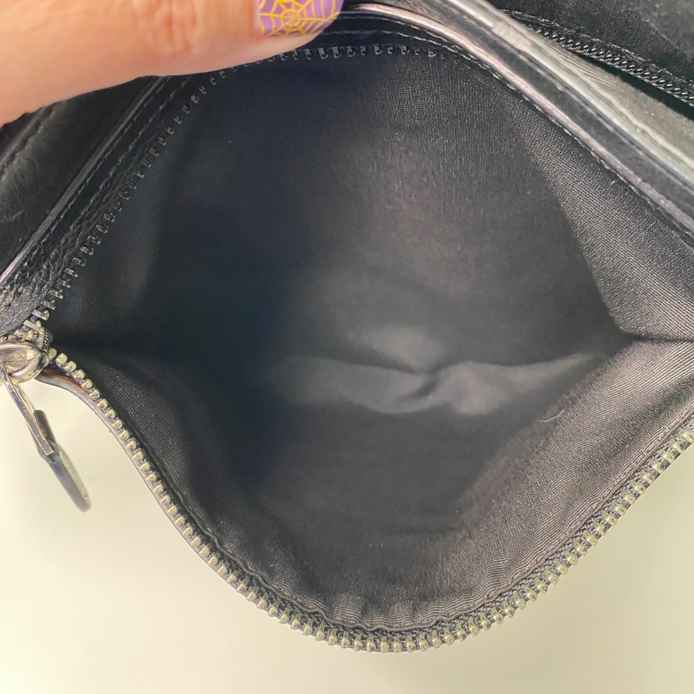 COACH Sullivan Small Messenger‎ Crossbody Purse Black Calf Leather Unisex F72108 - Picture 9 of 16